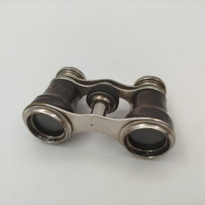 купить Бинокль театральный в кофре, металл, стекло, кожа, ткань, Западная Европа, 1900-1930 гг.