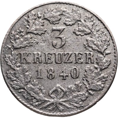 купить Саксен-Мейнинген 3 крейцера 1840