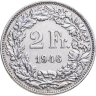 Купить Швейцария 2 франка (franc) 1946