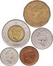 Купить Канада набор из 5 монет 1, 5, 10 центов, 1 и 2 доллара 1977-2001