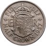 Купить Великобритания 1/2 кроны (crown) 1957