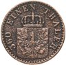 Купить Германия, Пруссия 1 пфенниг 1850