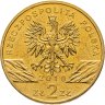 Купить Польша 2 злотых 2010 "Животный мир Польши: Летучая мышь"
