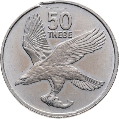 купить Ботсвана 50 тхебе (thebe) 1980