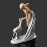 Купить Статуэтка "Обнаженная с ланью", фарфор, роспись, Wallendorf, Германия, 1963-1990 гг.