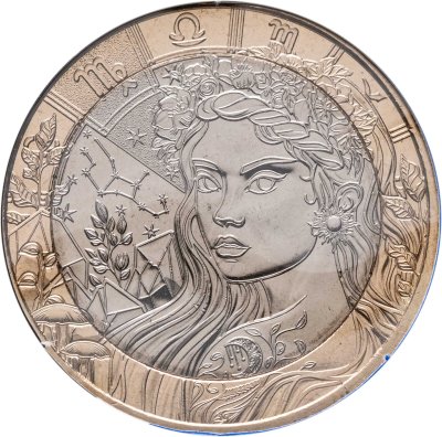 купить Франция 5 евро 2025 "Знаки зодиака - Дева"