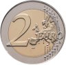 Купить Бельгия 2 евро 2026 "100 лет Бельгийским железным дорогам" на французском языке