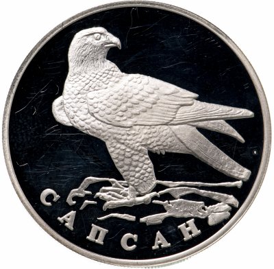 Купить 1 рубль 1996 ЛМД сапсан