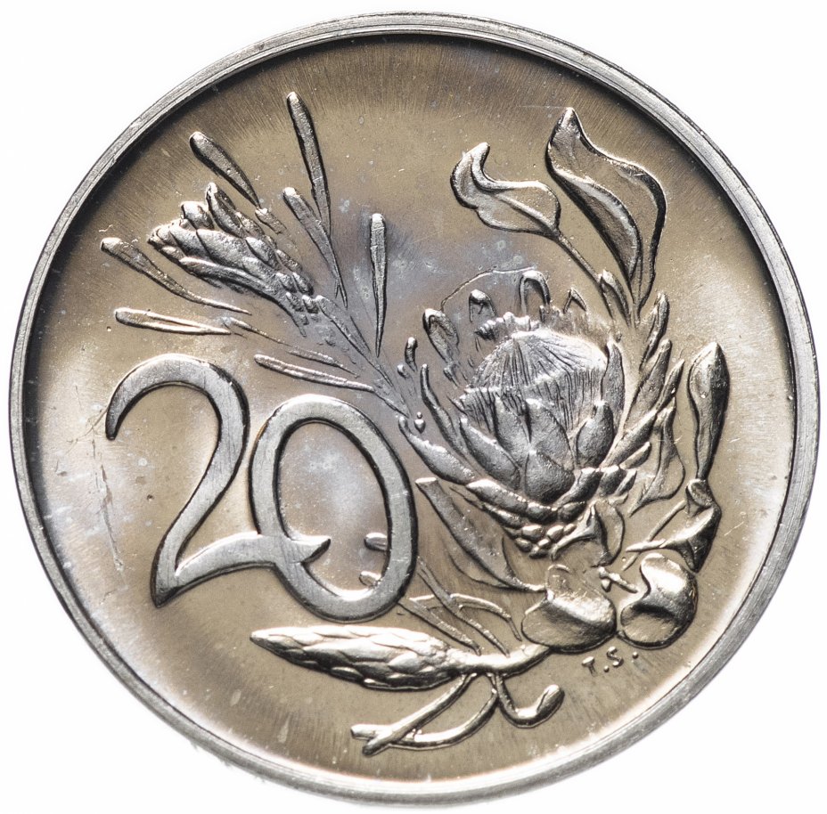 купить ЮАР 20 центов (cents) 1983