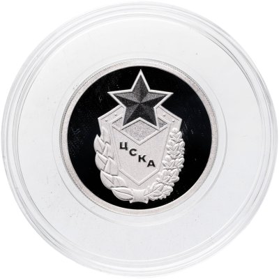 купить 1 рубль 2023 СПМД Proof "Российский спорт футбол - клуб "ЦСКА"