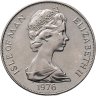 Купить Остров Мэн 1 крона 1976 "100 лет Конной железной дороге"
