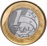 Купить Бразилия 1 real (реал) 2015 "XXXI летние Олимпийские Игры, Рио-де-Жанейро 2016 basketball (баскетбол)"