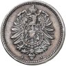 Купить Германская империя 5 пфеннигов 1876, знак монетного двора: "A" - Берлин