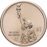 Купить США 1 доллар 2026 P "Американские инновации - Айова, Норман Борлоуг, Зелёная революция"