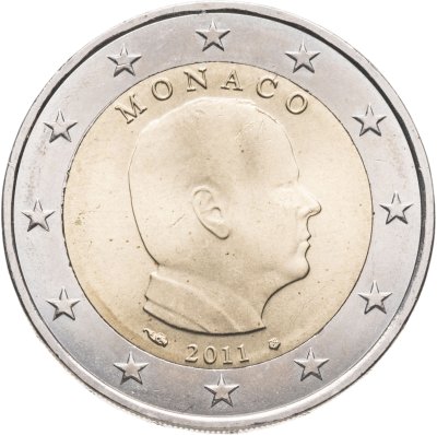 купить Монако 2 euro (евро) 2011