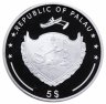 Купить Палау 5 долларов 2007 "Морская жемчужница. Серый жемчуг" в капсуле и деревянном футляре с сертификатом