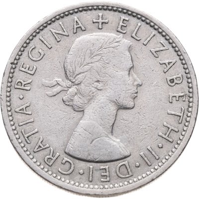 купить Великобритания 2 шиллинга (флорин, shillings) 1965