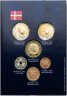 Купить Дания (набор из 6 монет в буклете) 2002-2003