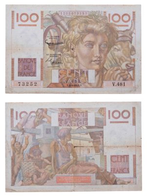купить Франция 100 франков 1952