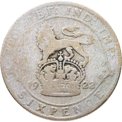 купить Великобритания 6 пенсов (pence) 1922