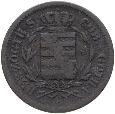 купить Саксен-Кобург-Гота (Германия) 2 пфеннига 1841