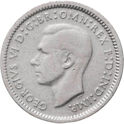 купить Австралия 3 пенса (pence) 1939