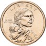 Купить США 1 доллар (dollar) 2016 "Коренные Американцы - Индейцы-радисты", Знак монетного двора D - Денвер