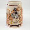 Купить Кружка пивная с изображением монахов, фаянс, роспись, Германия, 1980-2000 гг.