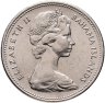 Купить Багамы 25 центов (cents) 1966