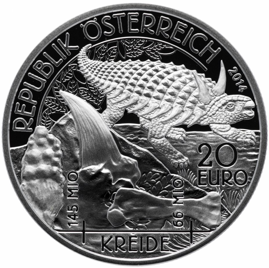 купить Австрия 20 евро 2014 Меловой период
