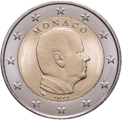 купить Монако 2 евро 2022