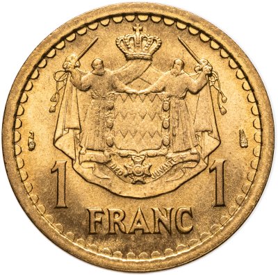 купить Монако 1 франк (franc) 1945