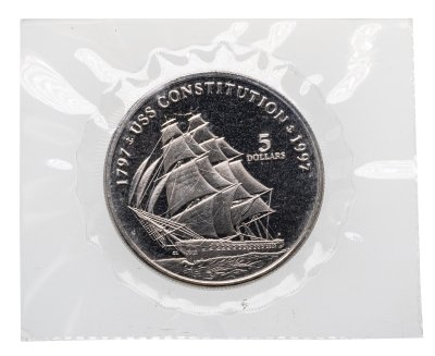 купить Маршалловы острова 5 долларов 1997 «Корабль»