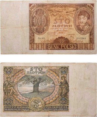 купить Польша 100 злотых 1932 год