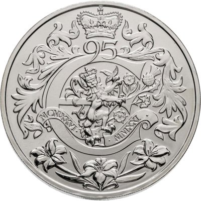 купить Джерси 5 фунтов (pounds) 2021 "95 лет со дня рождения Королевы Елизаветы II"
