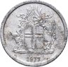 Купить Исландия 1 крона 1977