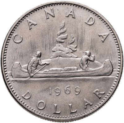 купить Канада 1 доллар (dollar) 1969