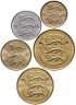 Купить Эстония набор 5 монет 1994-2008 с памятными 1 и 5 крон
