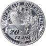 Купить Австрия 20 евро 2020 "Над облаками Самолет Airbus 380" в футляре с сертификатом