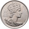 Купить Канада 50 центов (cents) 2002 50 лет правления Королевы Елизаветы II
