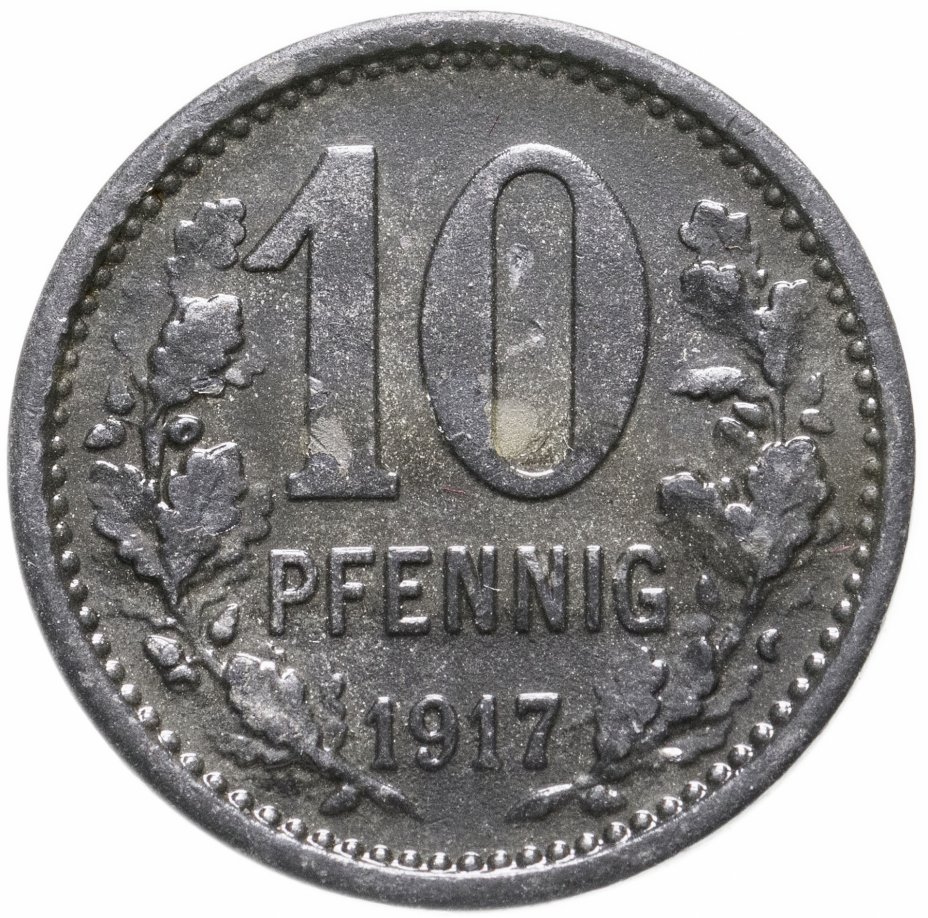 купить Германия (Изерлон) нотгельд 10 пфеннигов 1917