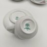 Купить Кофейный сервиз с цветочным рельефным декором на 6 персон (15 предметов), фарфор, деколь, Colditz (Кольдиц), фарфор, деколь, Colditz (Кольдиц), ГДР, 1960-1980 гг.