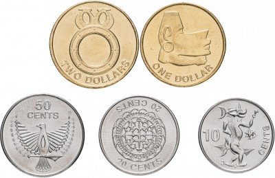 купить Соломоновы острова набор монет 2012 (5 штук)