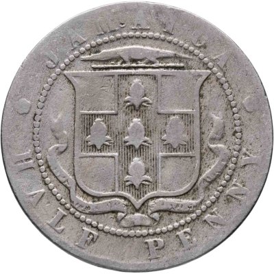 купить Ямайка 1/2 пенни (half penny) 1916