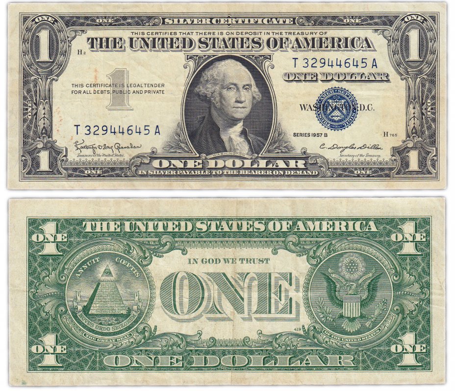 купить США 1 доллар 1957B (Pick 419b)