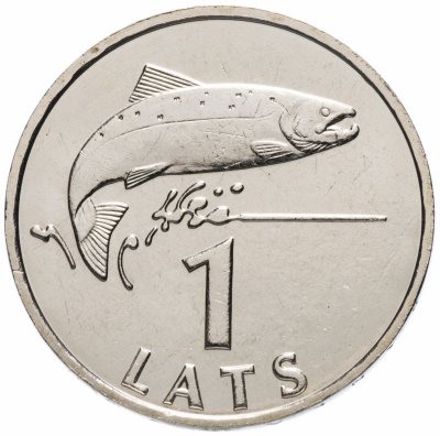 купить Латвия 1 лат (lats) 2007-2008