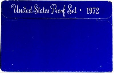 Купить Годовой набор монет США 1972 Proof (5 штук) в упаковке
