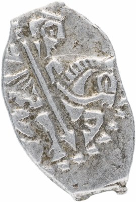 купить Петр I Алексеевич Романов. Копейка единоличное правление 1702 г. (АѰВ) чекан Кадашевский денежный двор Москва