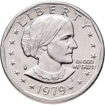 купить США 1 доллар (dollar) 1979 P доллар Сьюзен Энтони знак монетного двора "P" - Филадельфия