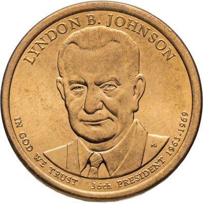купить США 1 доллар (dollar) 2015 D Линдон Бэйнс Джонсон (36-й президент США)